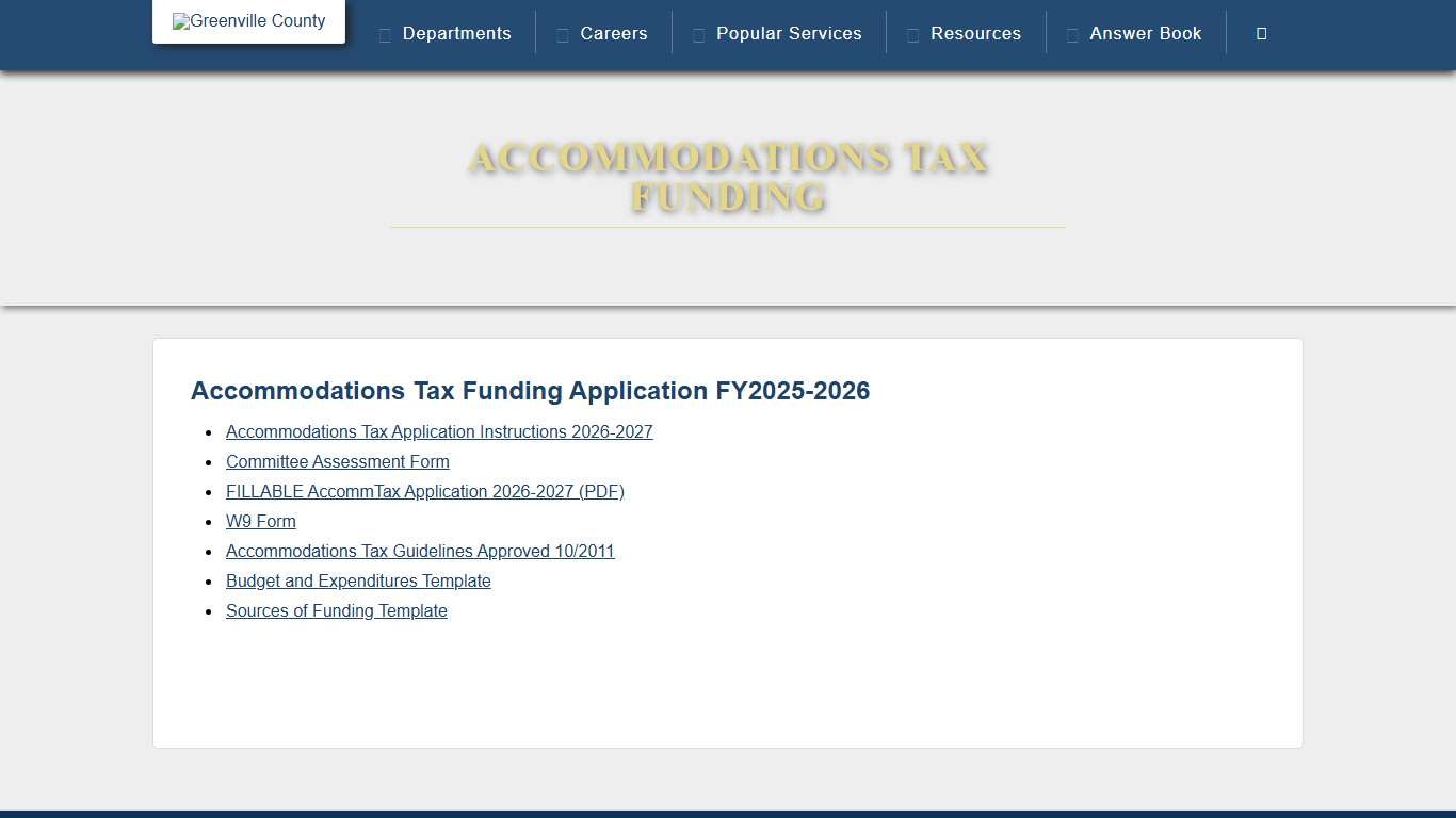 County of Greenville, SC